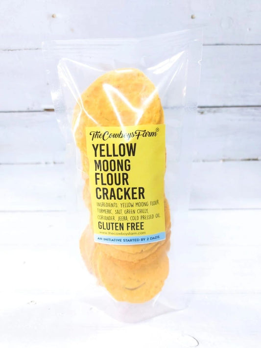 Yello Moong (Lentil) Flour Cracker