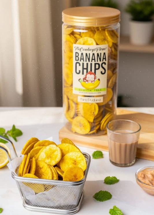 Mint & Banana Chips (400g)