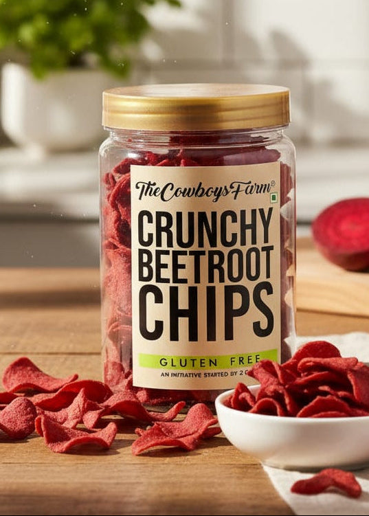 Beetroot Chips (Made with gluten free ingredients)