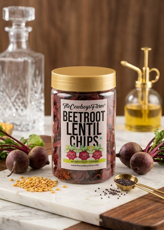 Beetroot Chips - Enhanced With Onion & Garlic