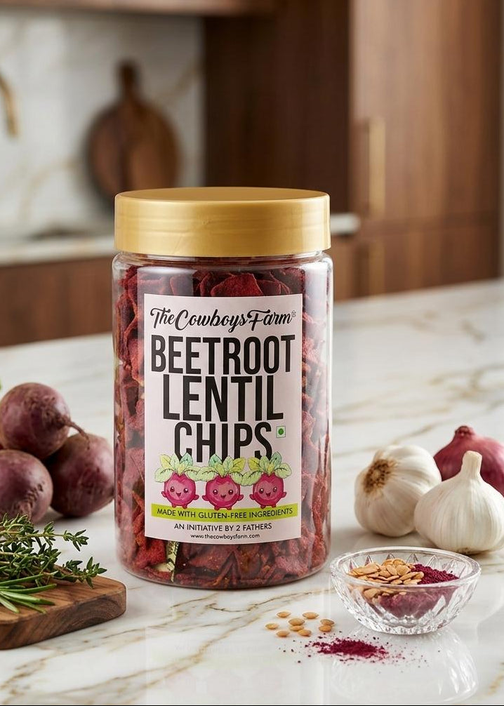 Beetroot Chips (Made with gluten free ingredients) Now Enhanced With Onion & Garlic