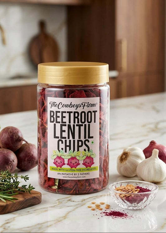 Beetroot Chips (Made with gluten free ingredients) Now Enhanced With Onion & Garlic