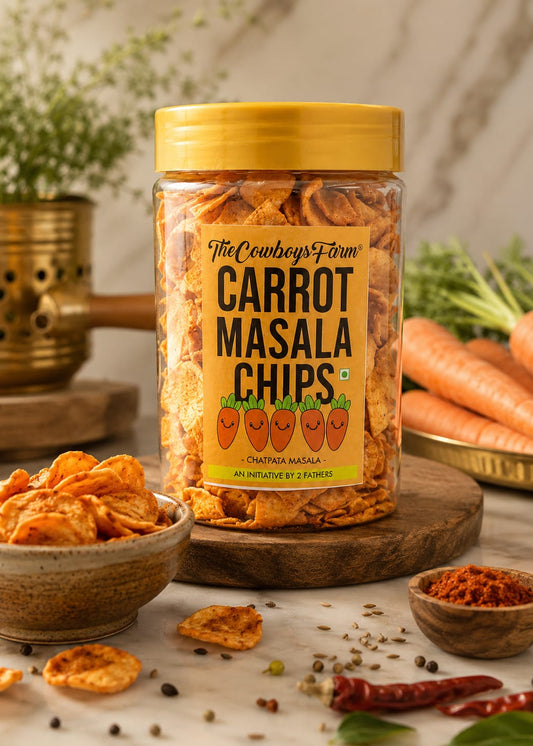 Carrot Masala Chips