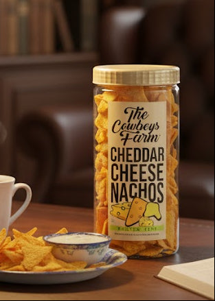 Cheddar Cheese Nachos