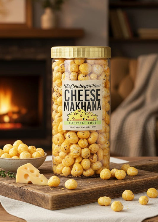 Makhana - Cheese (Roasted & Made with gluten free ingredients)
