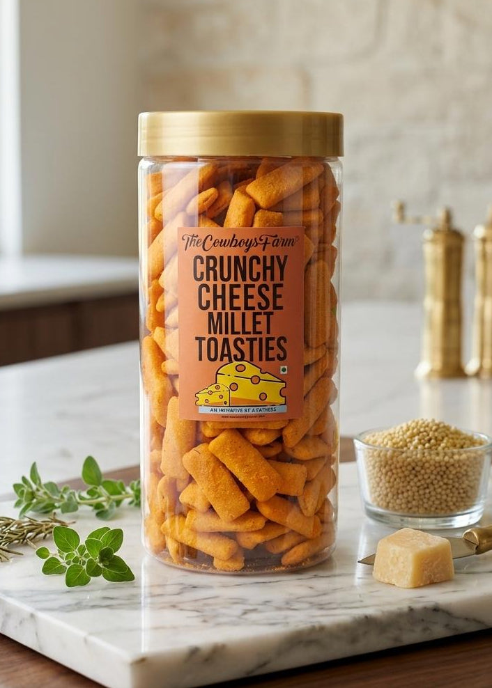 Crunchy Cheese Millet Toasties (225g)
