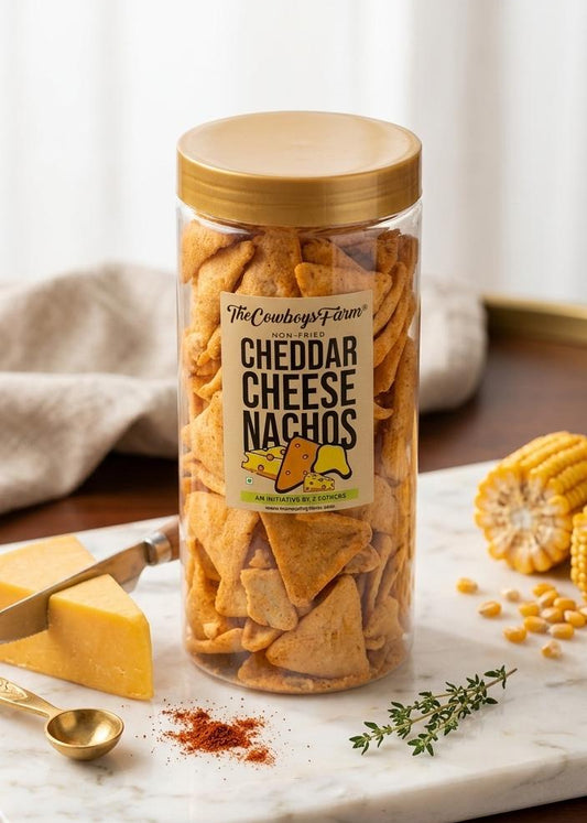Cheddar Cheese Nachos