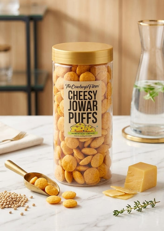 Cheese Jowar Puff