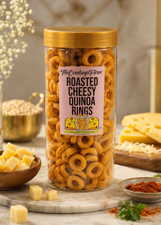 Cheesy Quinoa Rings