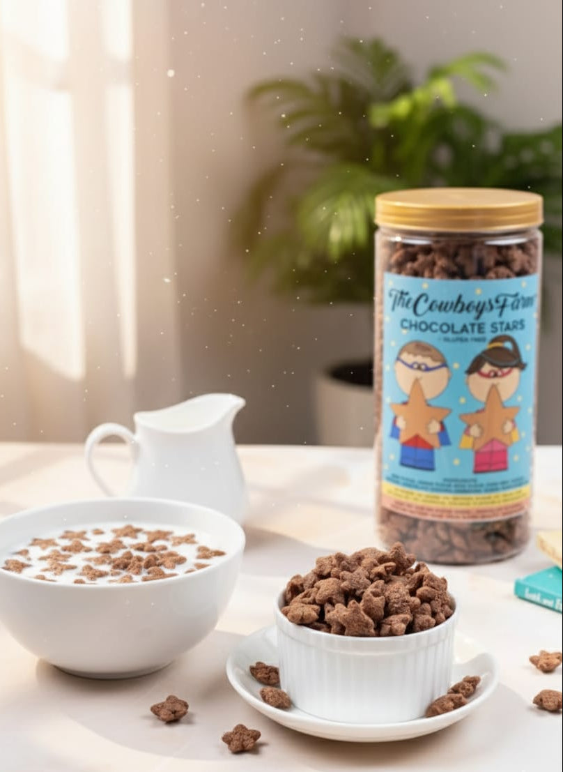 Chocolate Millet Stars