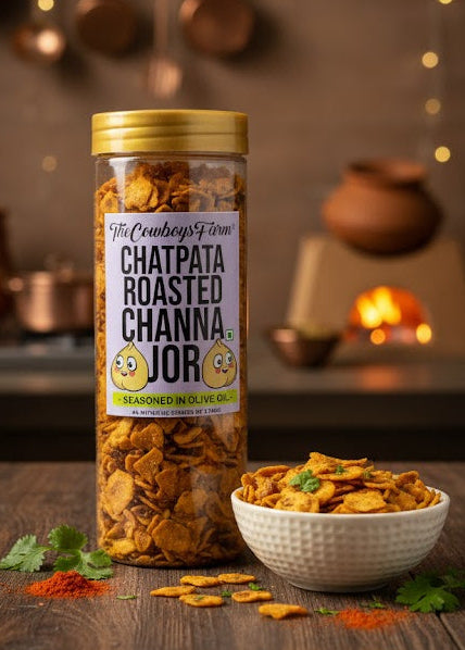 Chatpata Channa Jor - Roasted & Made with gluten free ingredients (190 gms)