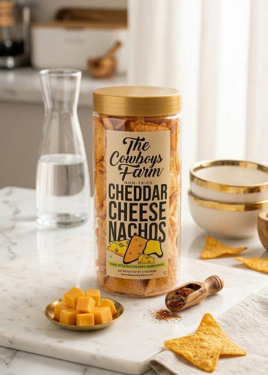 Cheddar Cheese Nachos