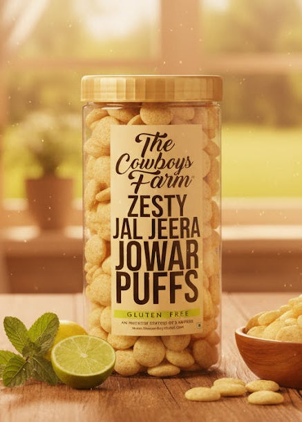 Zesty Jal Jeera Jowar Puffs