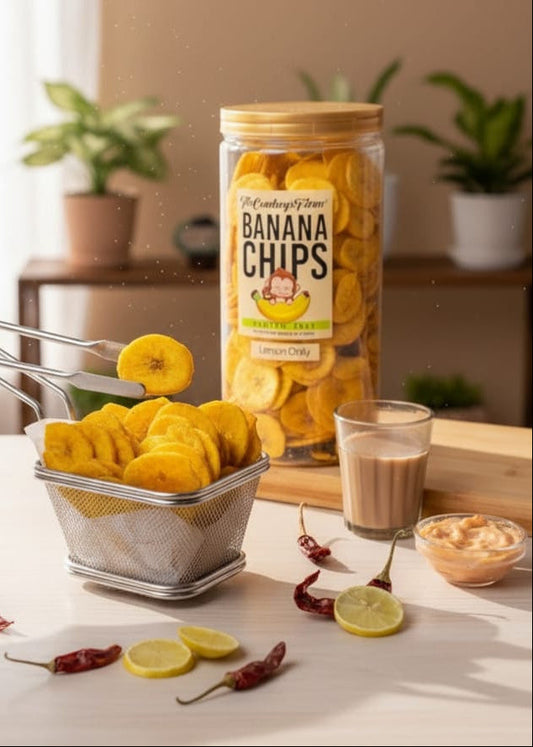 Lemon Chilly Banana Chips (400g)
