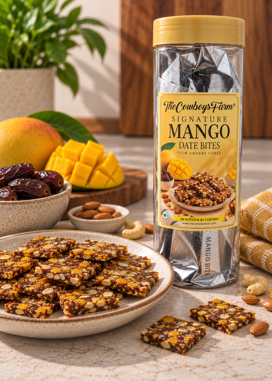Mango Date Bites
