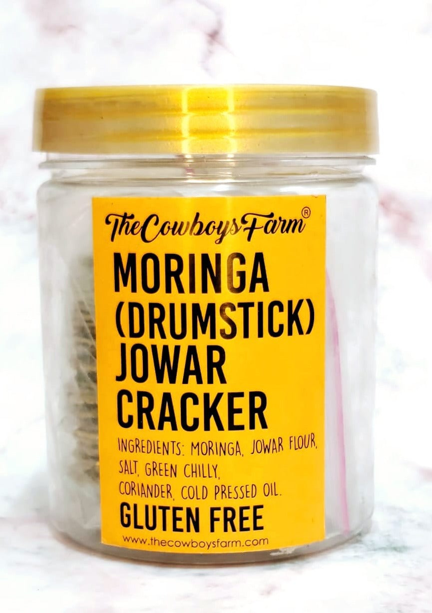 Moringa (Drumstick) Jowar Cracker