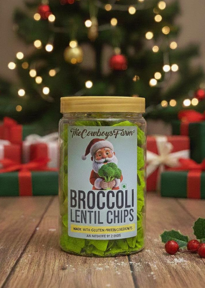 Broccoli Chips (Made with gluten free ingredients)