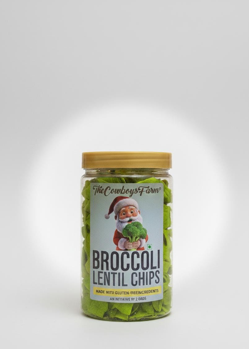 Broccoli Chips (Made with gluten free ingredients)
