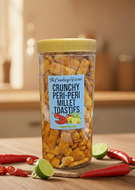 Crunchy Peri Peri Millet Toasties (260g)
