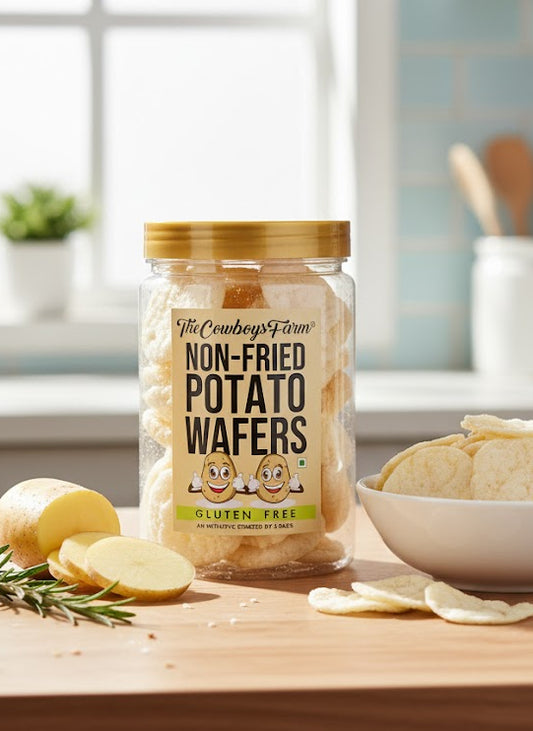 Non Fried Potato Wafers 130 gms