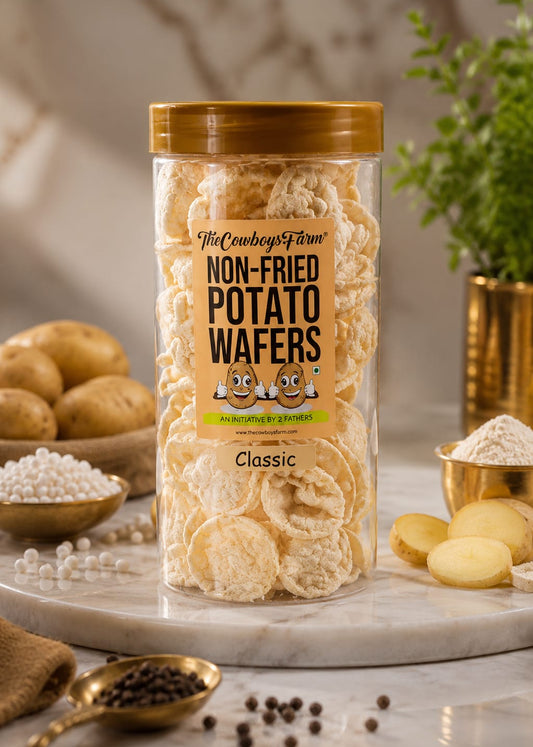 Potato Wafers - Not Fried.. Popped!