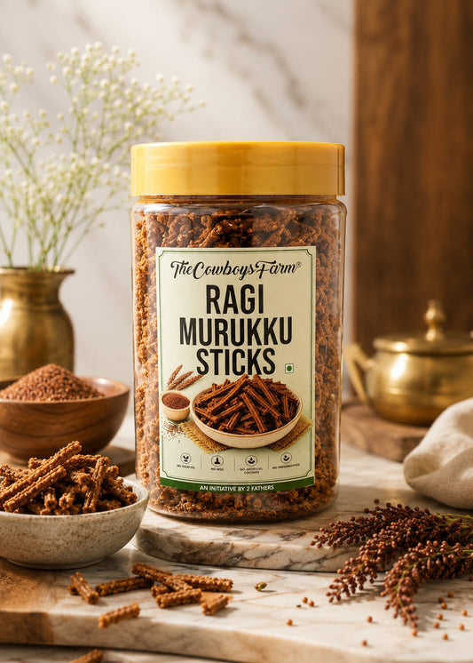 Ragi Murukku Sticks - Schezwan