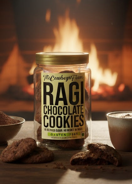 Wholesome Ragi Chocolate Cookies