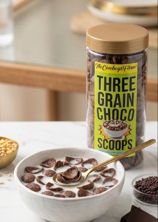 Three Grain Choco Scoops